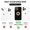 Funda para iPhone 14 Plus con soporte de anillo [soporte mag