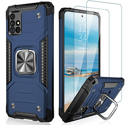 Funda para Galaxy A51 5G con protector de pantalla, TPU suav