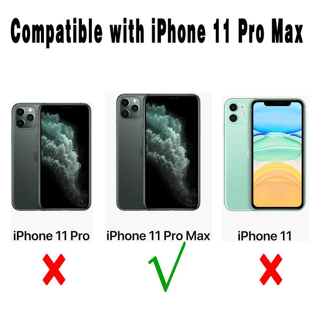 Funda resistente al agua para iPhone 11 Pro Max - Diseño del