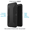 Presidio Grip Funda para iPhone XS Max - Slim Fit, Silicona,