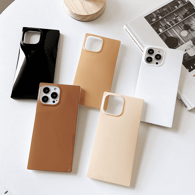 Funda Rectángulo Compatible con iPhone 12/12 Pro - Lujo, Del