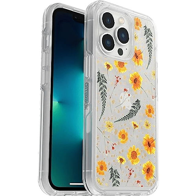 Symmetry Series Funda para iPhone 13 Pro Impresionante Flora