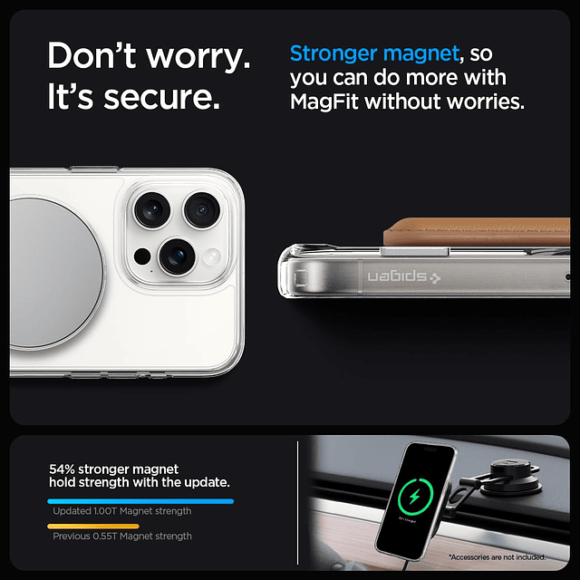 Ultra Hybrid S MagFit diseñado para iPhone 15 Pro Case (2023