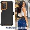 Funda para Samsung Galaxy A32 5G con clip para cinturón, 2 p