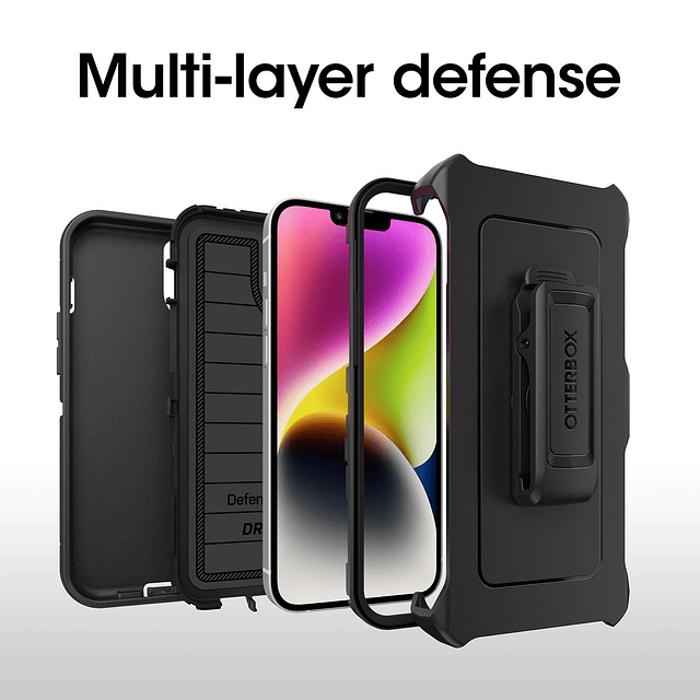 Funda Defender Series para iPhone 14 Plus (solamente) - con