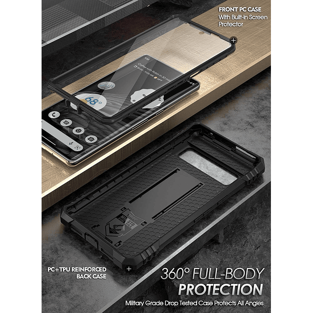 Revolution Funda compatible con Pixel 7 Pro 5G, funda protec