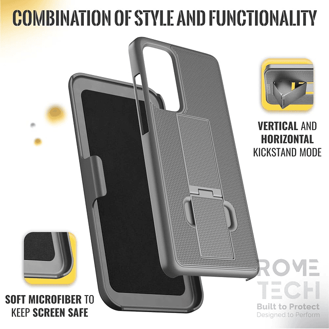 Funda con clip para cinturón para Motorola Edge 2021 / Veriz