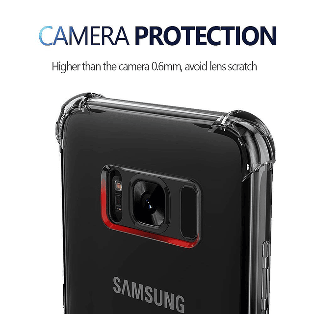 Funda Transparente para Samsung Galaxy S8+ / S8 Plus, Carcas