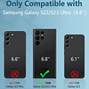 para Samsung Galaxy S23-Ultra Funda: S22 Ultra Funda móvil c