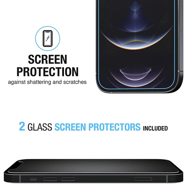 Funda [Protección Completa] para iPhone 12 / iPhone 12 Pro c