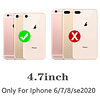 Funda para iPhone SE 2022/2020/7/8 para hombres y niños, dis