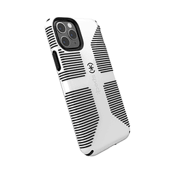 CandyShell Grip Funda para iPhone 11 Pro, blanco/negro (1288