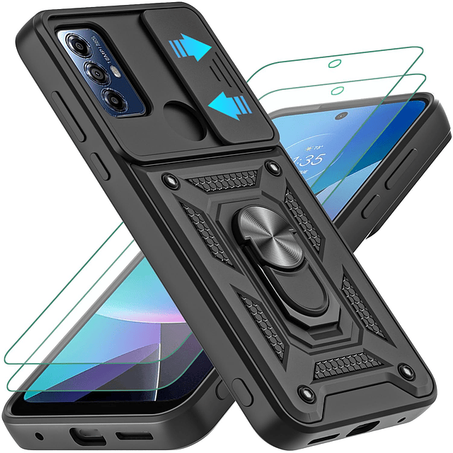 para Moto G Pure Case/G Power 2022, Moto G Play 2023, con cu