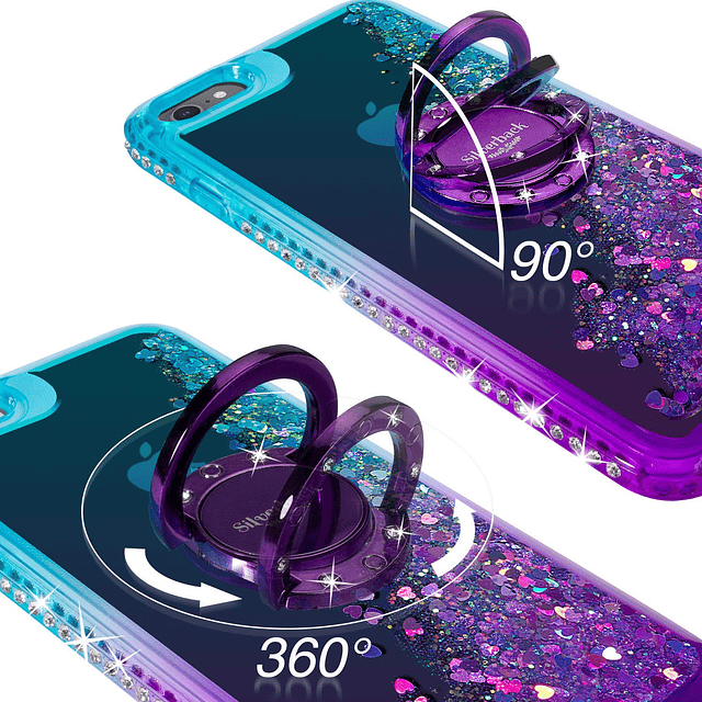 Funda para iPhone SE 2022/2020, iPhone 8/7, funda holográfic