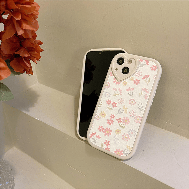 Compatible con iPhone 7/8/SE/SE 2 Funda con Lindo Patrón Flo