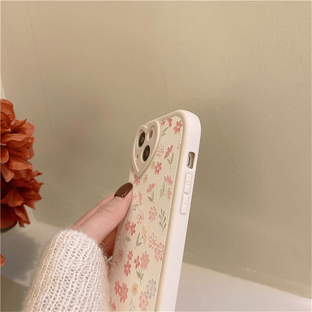 Compatible con iPhone 7/8/SE/SE 2 Funda con Lindo Patrón Flo