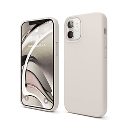 Compatible con iPhone 12 Mini Funda, Funda de Silicona Líqui