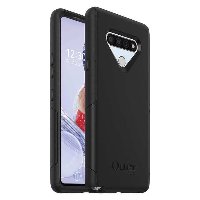 Funda COMMUTER SERIES LITE para LG STYLO 6 - NEGRO