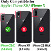 Funda para iPhone Xs y iPhone X, con 2 protectores de pantal