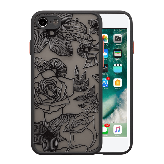 Funda para iPhone 7, iPhone 8, Funda para iPhone SE, Diseño