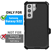 Funda con clip para cinturón para Galaxy S22, resistente pro