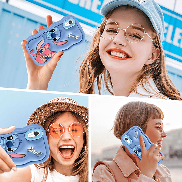 Funda para iPhone XR con diseño de personajes en 3D de dibuj