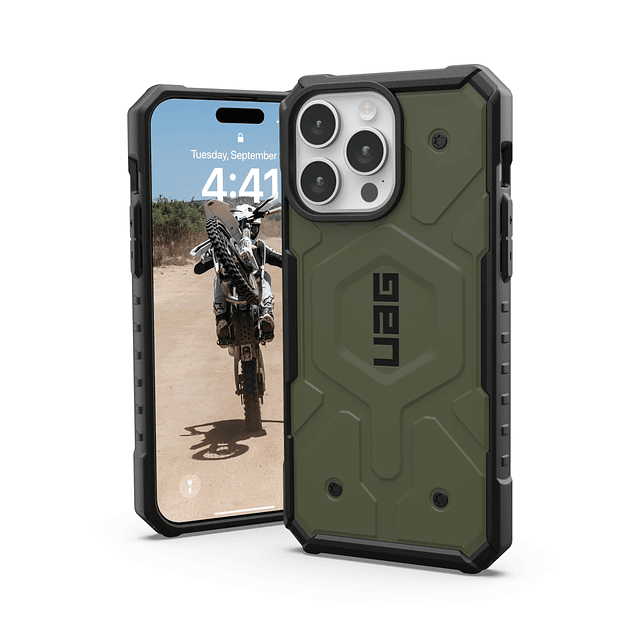 UAG [Versión actualizada] Compatible con iPhone 15 Pro Max C