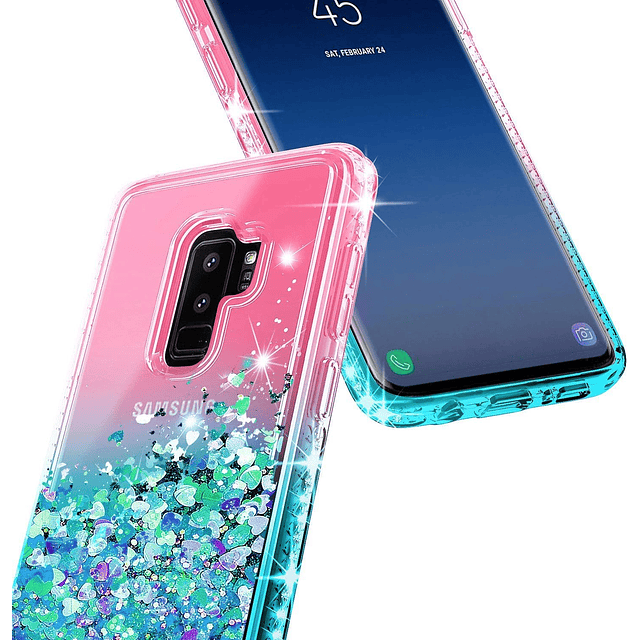 - Funda para Samsung Galaxy S9 con protector de pantalla (co