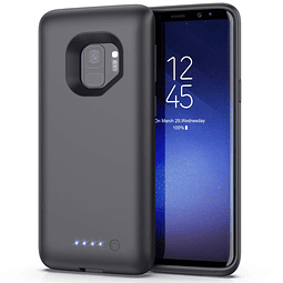 Funda de batería para Samsung Galaxy S9, [6000 mAh] Funda de