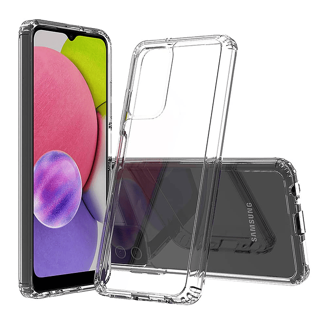 Funda para Galaxy A03S Samsung A03S Funda Premium Panel Tras