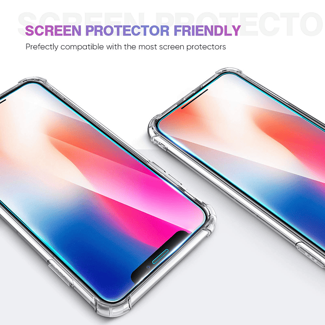 Funda compatible con iPhone XR, con protección a prueba de g