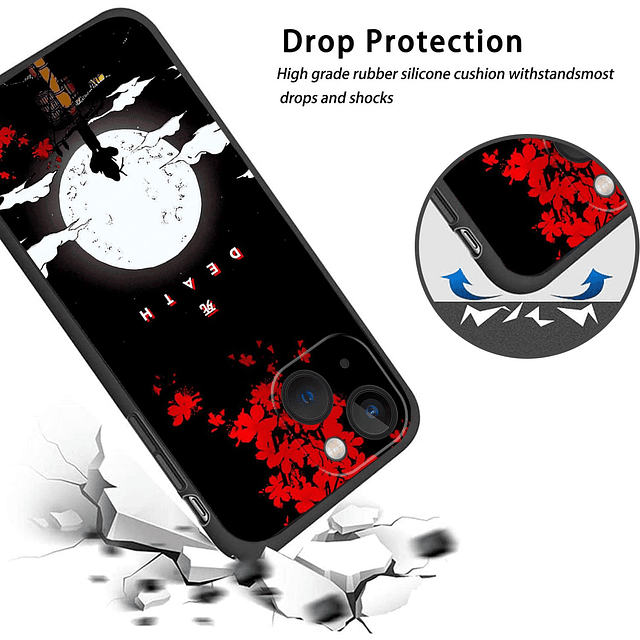 Anime Funda para teléfono para iPhone 13, Anime Manga Fundas