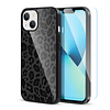 Compatible con funda para iPhone 13, diseño lindo de guepard