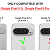 Funda de Silicona para Google Pixel 9/Google Pixel 9 Pro, Du