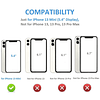 ONETOP Compatible con iPhone 13 Mini Funda tipo cartera con