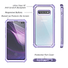 Funda para Galaxy S10+ Plus con protector de pantalla incorp