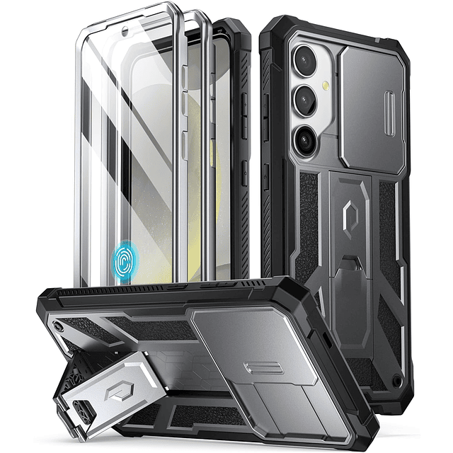 Spartan Funda compatible con Galaxy S24+ Plus 5G 6.7", [Cubi