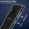 - Funda para Samsung Galaxy Note 8, diseño transparente, a p