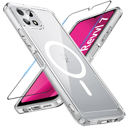 Funda magnética para T-Mobile Revvl 7 5G compatible con Mags