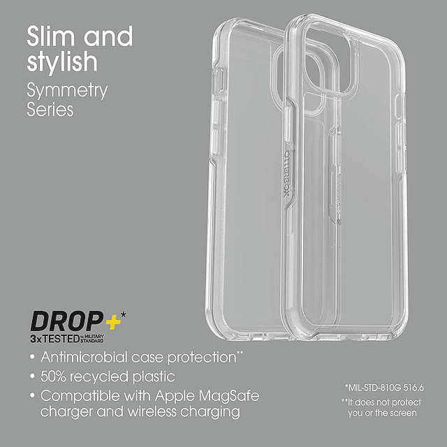 Estuche Symmetry Clear Series para iPhone 13 (solamente) - E