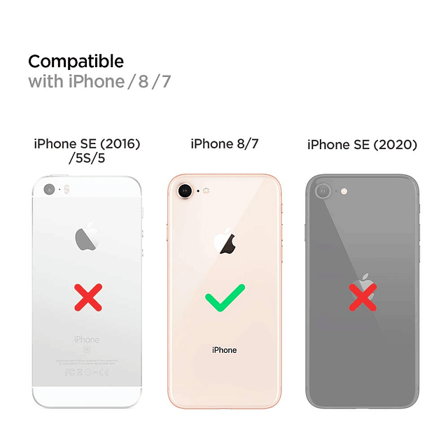 Tough Armor [segunda generación] Diseñado para iPhone 8 (201