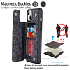 Funda para iPhone 14 con tarjetero, funda tipo cartera para