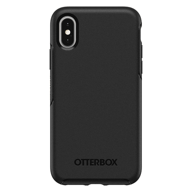 Funda para iPhone Xs y iPhone X Symmetry Series - Negra, ult