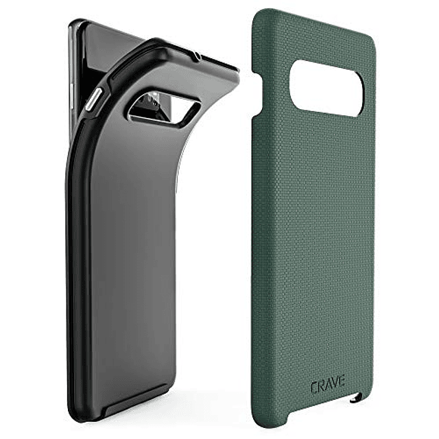 Dual Guard para Galaxy S10+ Funda, protección a prueba de go