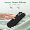 Funda diseñada para iPhone 15, funda protectora de silicona