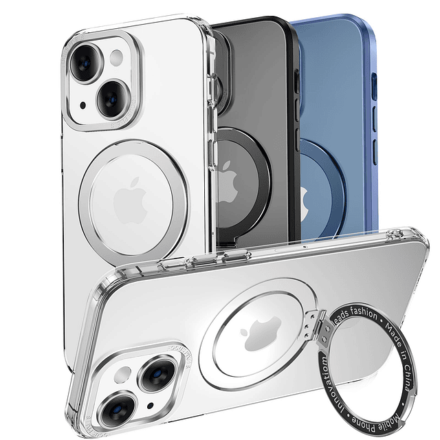 Funda para iPhone 15 Plus [Compatible con Magsafe] [con sopo