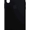 Funda de Silicona iPhone X - Negra