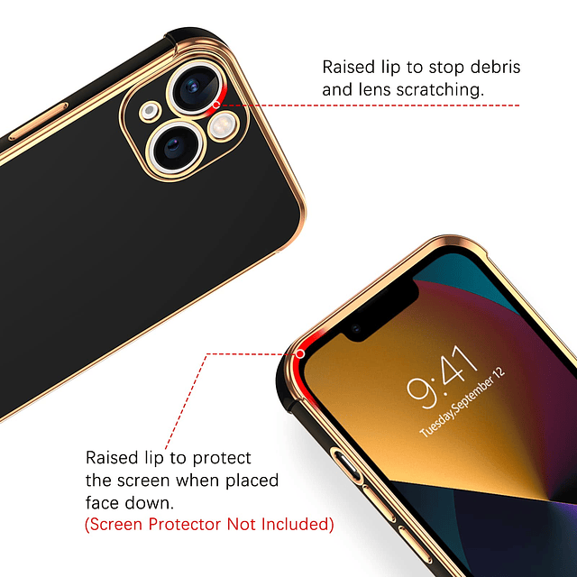 Funda para iPhone 13, funda para teléfono iPhone 13, diseño