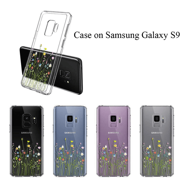 Funda Galaxy S9 Transparente con Diseño Suave TPU Absorción