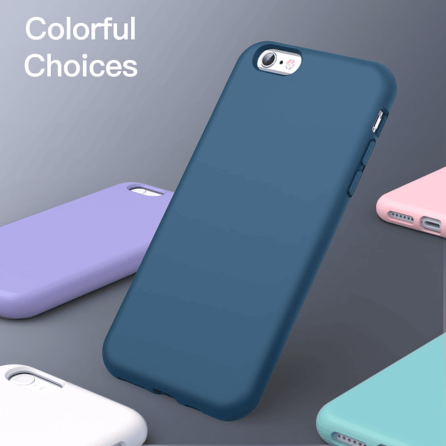 Funda de Silicona para iPhone 6s Plus/6 Plus de 5,5 Pulgadas